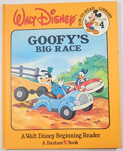 9780553055771: Goofy's Big Race Fun-To-Read Library Vol.4