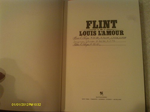 Beispielbild fr Flint (Louis L'amour Collection) zum Verkauf von Adventures Underground