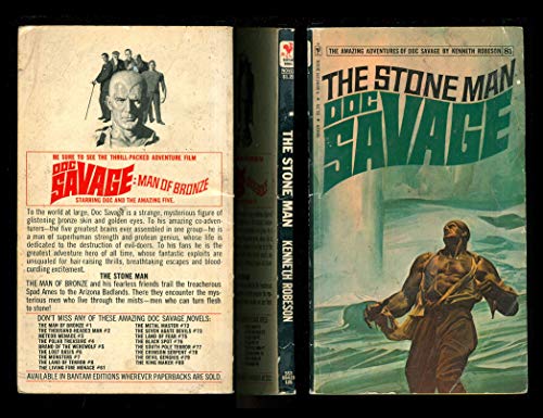 Beispielbild fr The Stone Man (Doc Savage #81) zum Verkauf von Half Price Books Inc.