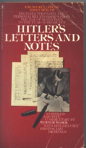 Letters and Notes (9780553064933) by Adolf Hitler