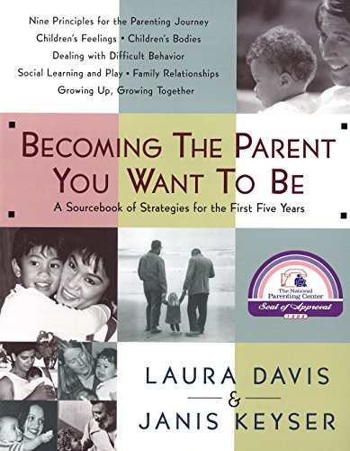 Beispielbild fr Becoming the Parent You Want to be: A Sourcebook of Strategies for the First Five Years zum Verkauf von WorldofBooks