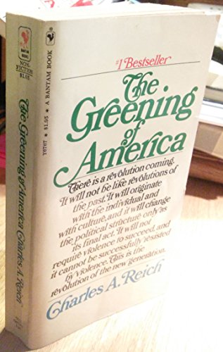 Stock image for Greening of America for sale by Better World Books