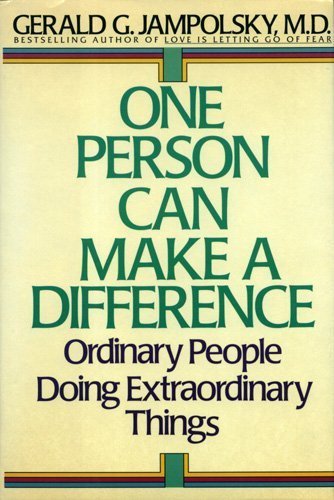 Beispielbild fr One Person Can Make the Difference: Ordinary People Doing Extraordinary Things zum Verkauf von Wonder Book