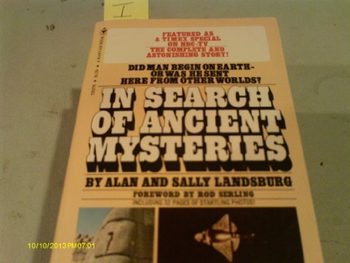 Beispielbild fr In Search of Ancient Mysteries zum Verkauf von Better World Books