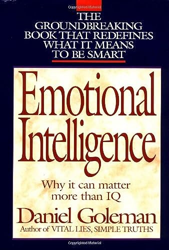 9780553095036: Emotional Intelligence: Why It Can Matter More Than Iq for Character, Health and Lifelong Achievement