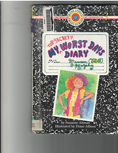 Imagen de archivo de My Worst Days Diary a la venta por Better World Books