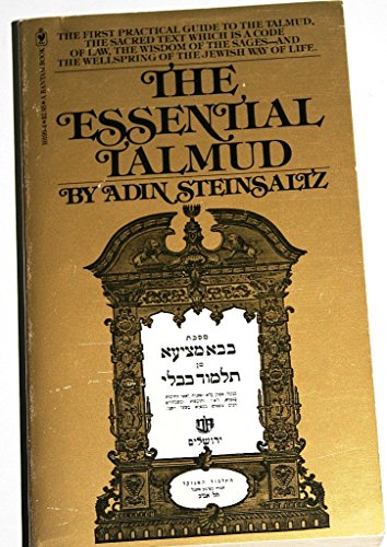 Beispielbild fr The Essential Talmud zum Verkauf von Better World Books