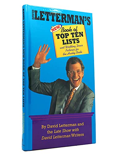 Imagen de archivo de David Lettermans Book of Top T a la venta por SecondSale