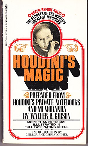 Beispielbild fr Houdini's Magic zum Verkauf von ThriftBooks-Dallas