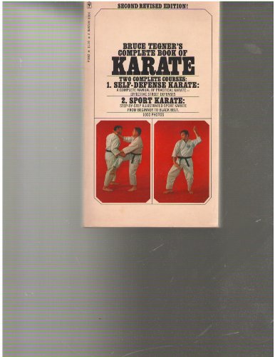 Beispielbild fr Bruce Tegner's complete book of karate zum Verkauf von Once Upon A Time Books