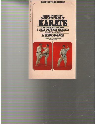 Stock image for Bruce Tegner's complete book of karate for sale by Once Upon A Time Books