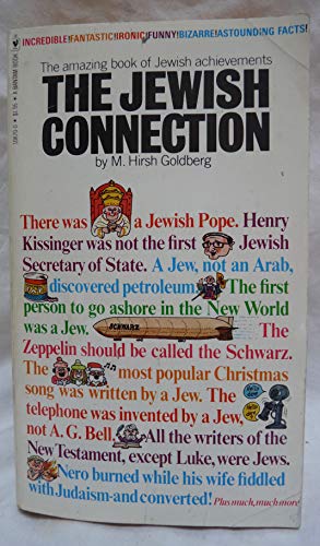Beispielbild fr The Jewish Connection zum Verkauf von Faith In Print