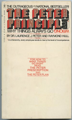 Imagen de archivo de The Peter Principles. Why Things Always Go Wrong. a la venta por MVE Inc