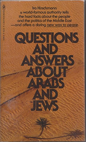 Questions and Answers About Arabs and Jews