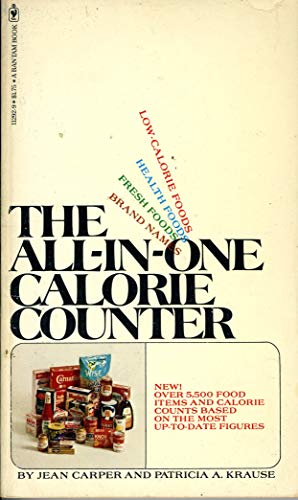 Imagen de archivo de The All-In-One Calorie Counter a la venta por Nealsbooks