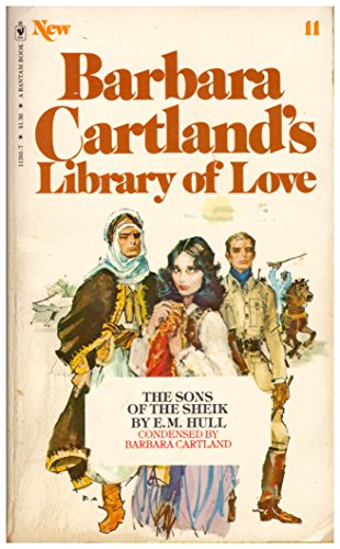 Beispielbild fr The Sons of the Sheik (Barbara Cartland's Library of Love, 11) zum Verkauf von The Yard Sale Store