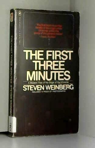 Imagen de archivo de The First Three Minutes a la venta por Better World Books