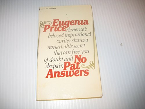 No Pat Answers (9780553115499) by Price, Eugenia