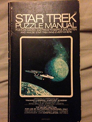 Stock image for Star Trek Puzzle Manual (Abridged) for sale by Bargain Finders of Colorado