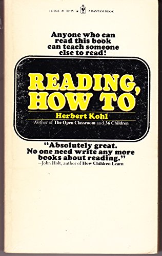 Stock image for Reading, How To for sale by Better World Books