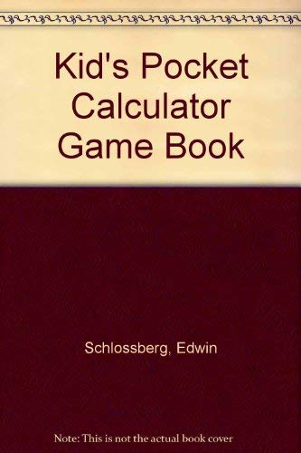 Imagen de archivo de Kid's Pocket Calculator Game Book a la venta por SecondSale