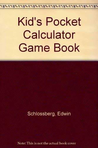 Stock image for Kid's Pocket Calculator Game Book for sale by SecondSale