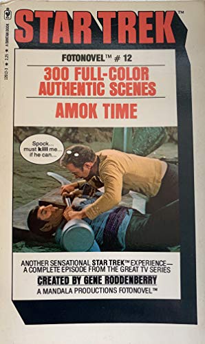 Stock image for Star Trek Foto Novel #12 Amok Time for sale by Ergodebooks