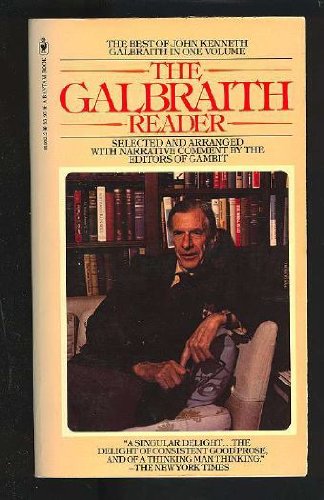 9780553120523: The Galbraith Reader