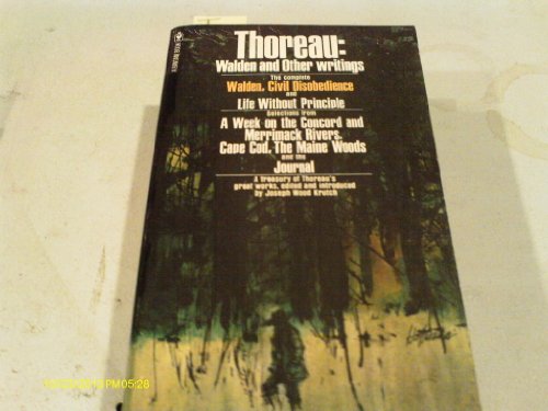9780553126563: Thoreau: Walden and Other Writings