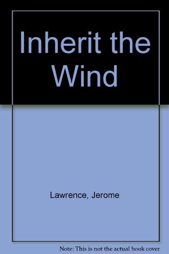 Beispielbild fr Inherit the Wind zum Verkauf von Wonder Book