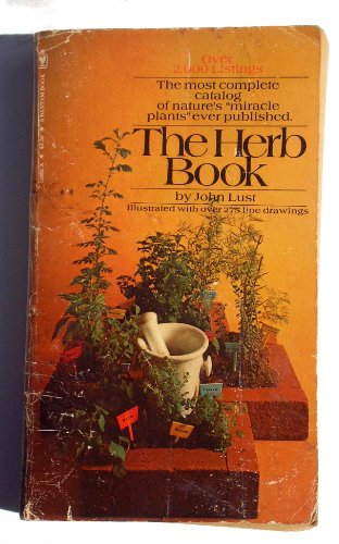 Imagen de archivo de The Herb Book a la venta por HPB-Emerald