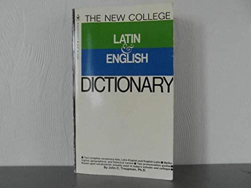 Stock image for The new college Latin & English dictionary for sale by HPB-Emerald