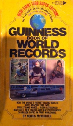 Beispielbild fr Guinness Book of World Records zum Verkauf von Better World Books