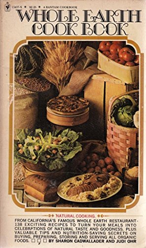 Beispielbild fr Whole Earth Cook Book zum Verkauf von ThriftBooks-Dallas