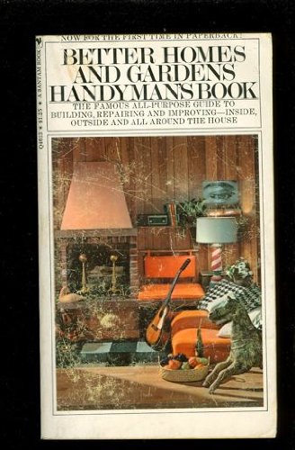 Stock image for Better Homes and Gardens Handyman's Book for sale by Once Upon A Time Books