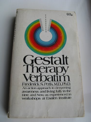 Imagen de archivo de Gestalt Therapy Verbatim a la venta por Better World Books: West