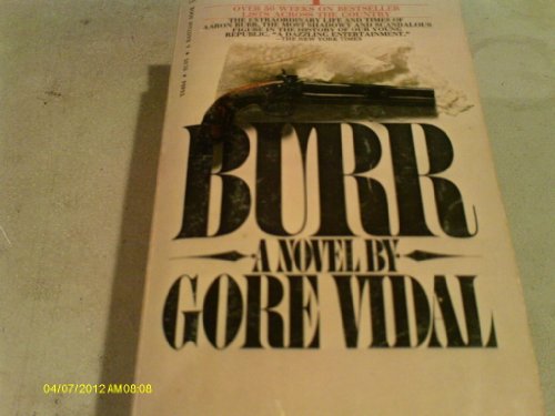 Burr (9780553143737) by Vidal, Gore