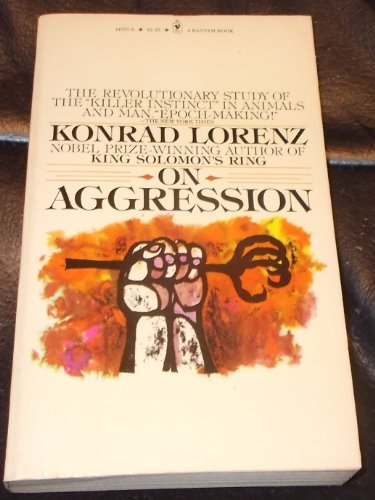 Stock image for On Agression for sale by Better World Books