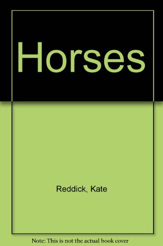 Imagen de archivo de Horses a la venta por Aaron Books