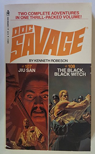 Doc Savage Double #107 Jiu Sa and #108 The Black Black Witch