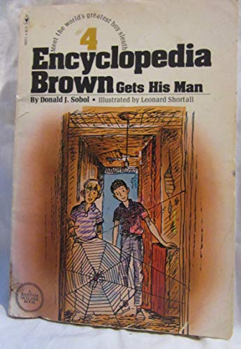 Stock image for Encyclopedia Brown Gets His Man (Encyclopedia Bown, Four) for sale by Better World Books