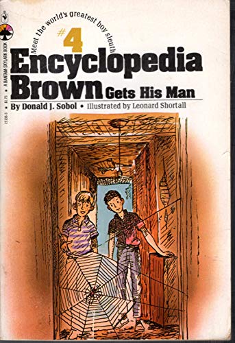 Beispielbild fr Encycolpedia Brown Gets His Man (Encycolpedia Brown #4) zum Verkauf von Wonder Book