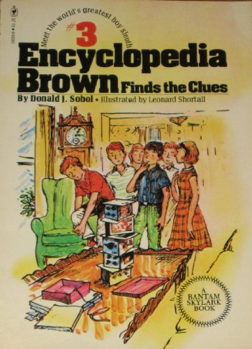 Stock image for Encyclopedia Brown Finds the Clue (Encyclopedia Brown (Paperback)) for sale by dsmbooks