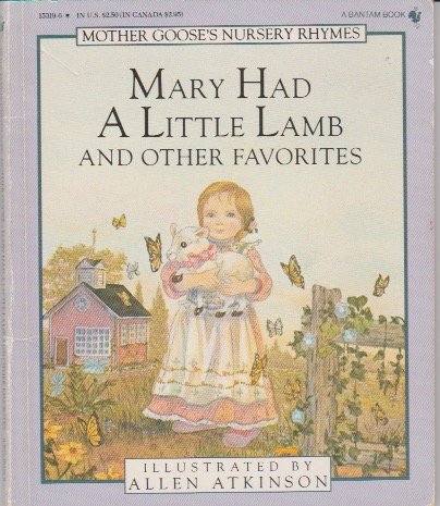 Beispielbild fr MARY/LITTLE LAMB/ (Mother Goose) zum Verkauf von Wonder Book