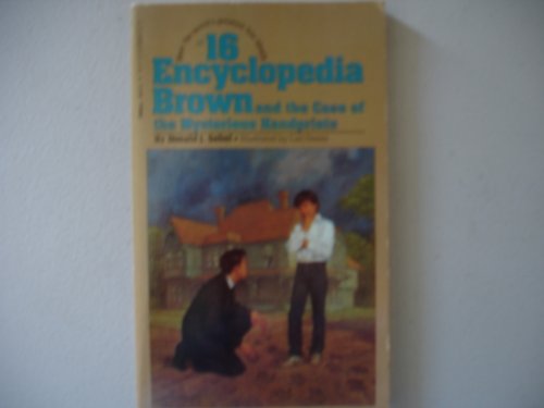 Beispielbild fr Encyclopedia Brown and the Case of the Mysterious Handprints zum Verkauf von Wonder Book