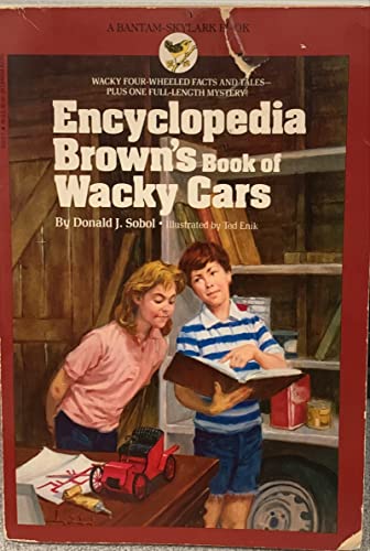 9780553155129: Encyclopedia Brown's Book of Wacky Cars (A Bantam skylark book)