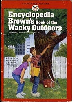 Stock image for Encyclopedia Brown's Book of the Wacky Outdoors for sale by Better World Books