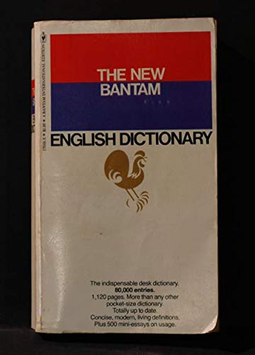 9780553170184: The New Bantam English Dictionart
