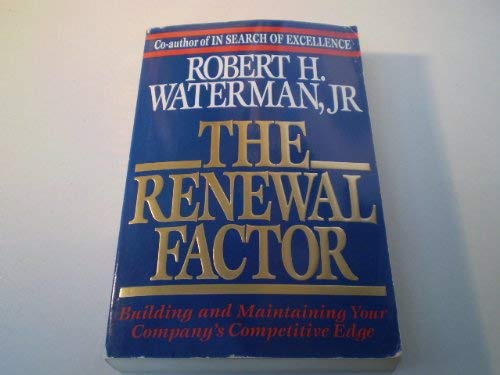 Beispielbild fr The Renewal Factor zum Verkauf von Reuseabook