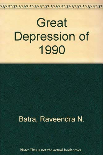 Beispielbild fr Great Depression of 1990 zum Verkauf von WorldofBooks